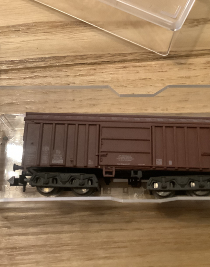 DB Steel Hooded Wagon – Fleischmann  Pre owned but in good condition