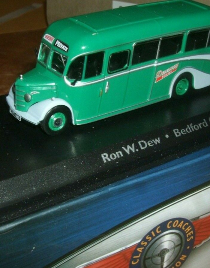 Ron Dew (Somersham) Bedford OB – Atlas Editions 1:76 model