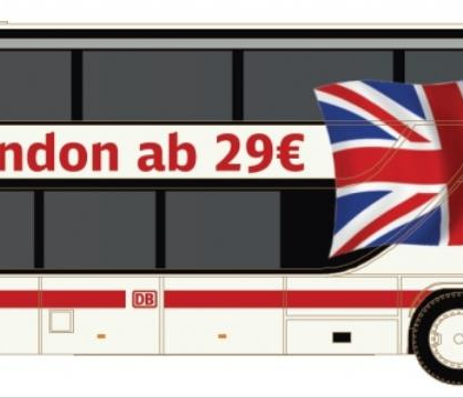 SETRA S431 DT DB IC BUS LONDON – Lemke/Hobbytrain LC4462