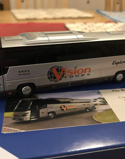 Vision Tours  VDL Special 1/87 Scale model – Holland Oto/Buckie Model Centre