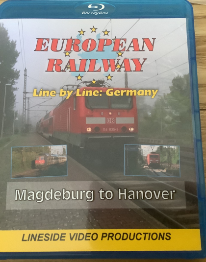 European Railway Line By Line Germany, Magdeburg to Hanover  Lineside Video Productions Blue Ray DVD  