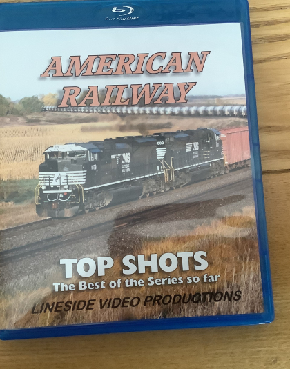 American Railway TOP SHOTS The best of the series so far  Lineside Video Productions Blue Ray DVD