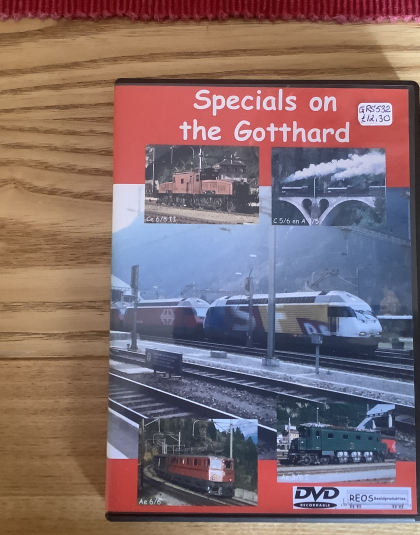 Specials on the Gotthard   REOS DVD from my own collection