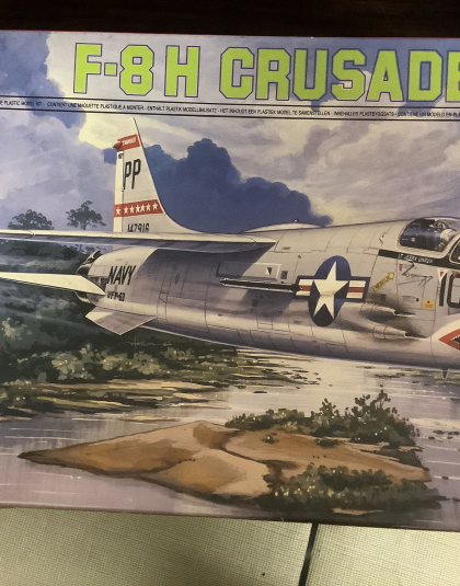 F-8H Crusader – EScI ERTL Kit