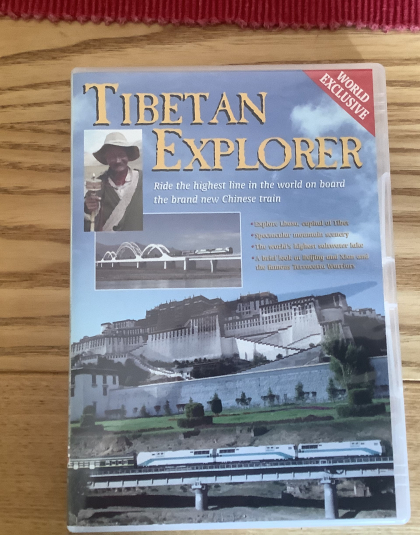 Tibetan Explorer Ride along the highest line in the world  TeleRail DVD From my own collection