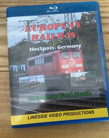 European Railway hotspots: Germany Gremberg Yard North   Lineside Video Productions Blue Ray DVD