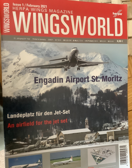 Herpa Wings World Magazine Issue 1 / February 2001