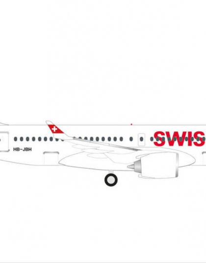 AIRBUS A220-100 SWISS INTERNATIONAL AIR HB-JBH – Herpa 530736-001