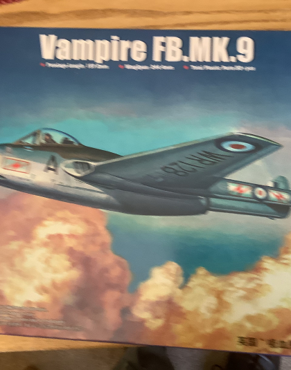 Vampire FB-Mk.9 – Trumpeter 1:48 Scale 