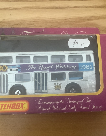 Londoner Bus The Royal Wedding 1981 – Matchbox KRE-15
