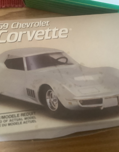 1969 Chevrolet Corvette 1:43 scale – AMT ERTL kit