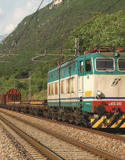 FS Italian Railways E655 5TH SERIES XMPR CARGO ELECTRIC LOCO V (DCC-FITTED) – Arnold HN2513D