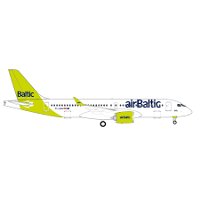 Air Baltic  Airbus 220-300 “100th A220” reg YL-AAU – Herpa 535328