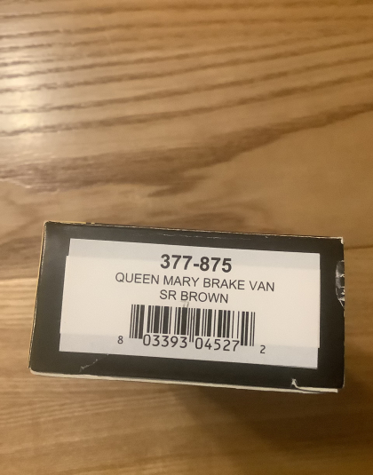 Queen Mary Brake Van SR Brown – Graham Farish 377-875