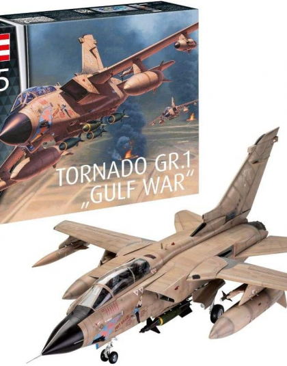 Tornado GR Mk.1 RAF “Gulf War” Plastic Model Kit, Desert Camouflage 1:32nd Scale – Revell 03892 