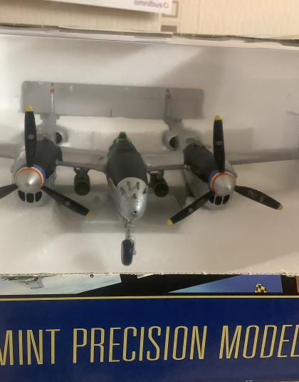 FRANKLIN MINT 1:48 Scale P38 Lightning USAF – B11B283