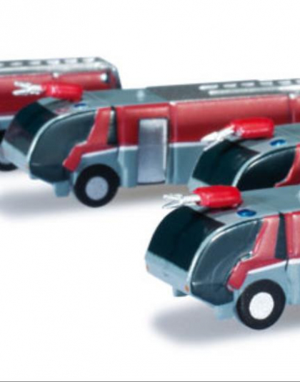 AIRPORT Accesories FIRE ENGINE SET 4PCS – Herpa 520867