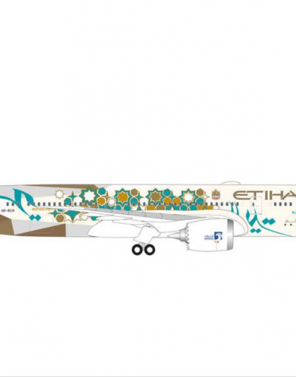 ETIHAD AIRWAYS BOEING 787-9 DREAMLINER A6-BLN CHOOSE  SAUDI – Herpa 535748