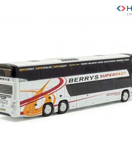 Berrys Coaches VDL Double Deck 1/87 scale model – Holland Oto/Buckie Model Centre