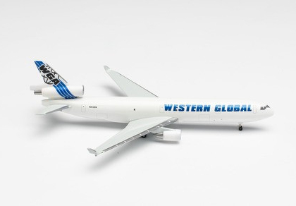 WESTERN GLOBAL AIRLINES MCDONNELL DOUGLAS MD-11F – Herpa 535434