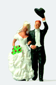 WEDDING COUPLE FIGURE OO gauge – Preiser 280913