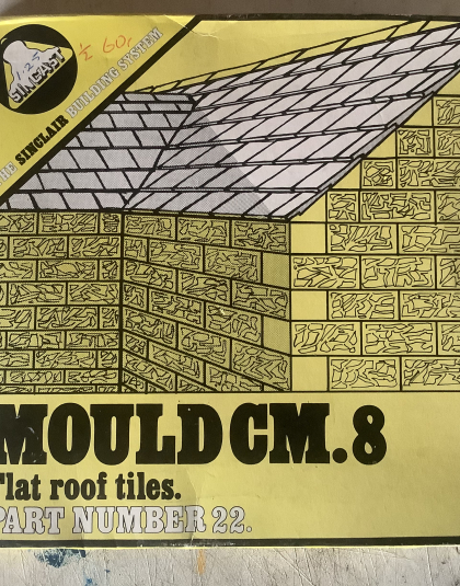 Flat roof Tiles Mould CM8