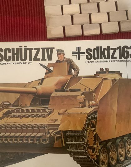 Sturmgeschutz1V  Sdkfz163 – Tamiya 1:35 Scale Kit (Incomplete)