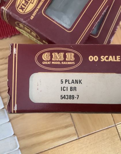 ICI 5 Plank wagon BR – GMR/Airfix 54389-7