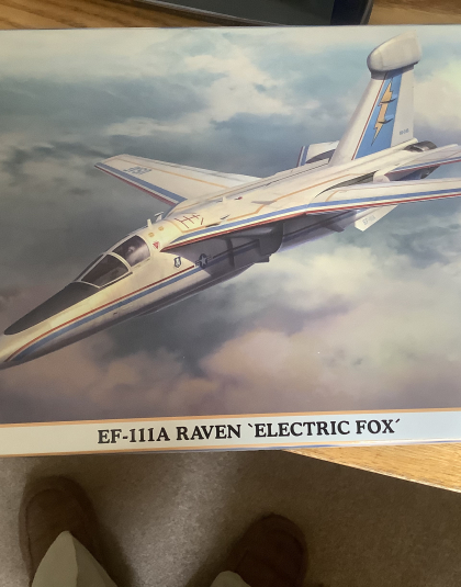 EF-111A RAVEN ‘Electric Fox’ – Hasegawa 02300 1:72nd scale kit Limited Edition 