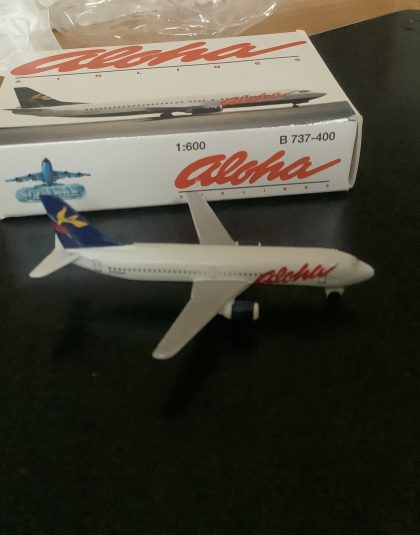 Aloha Airlines Boeing 737-400 – Schabak 925/126 1:600 scale