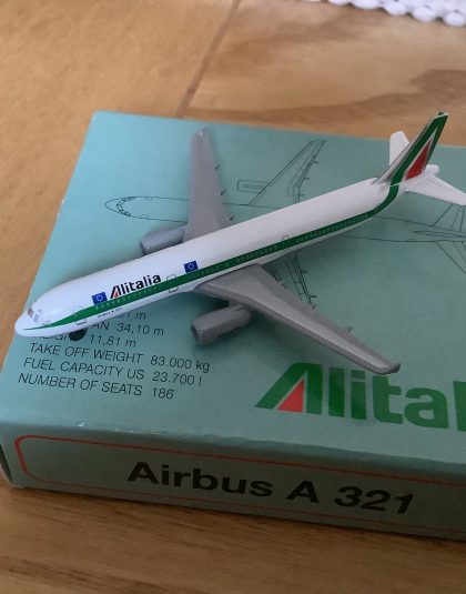 Alitalia Airbus A321 – Schabak 956/15 1:600 Scale
