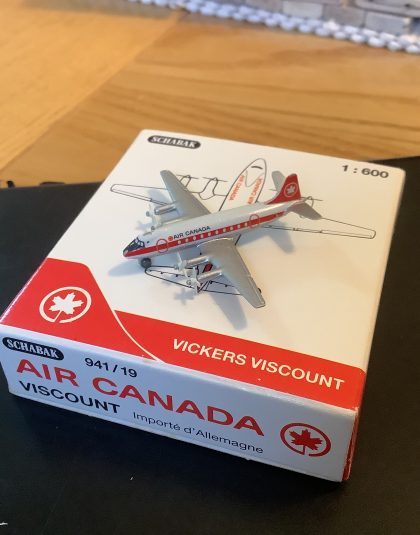 Air Canada Vickers Viscount – Schabak 941/19  1:600 scale