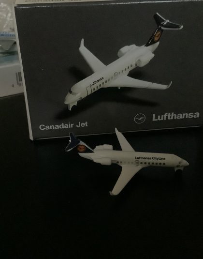 Lufthansa CityLine Canadair Jet – Schabak 09471 1:600 scale