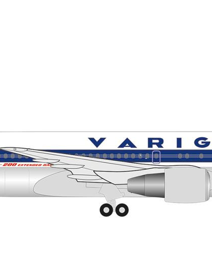 VARIG PP-VNN Boeing 767-200 – Herpa 536509