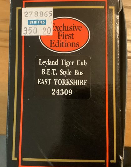 East Yorkshire Tiger Cub  B.E.T Style  – EFE 24309