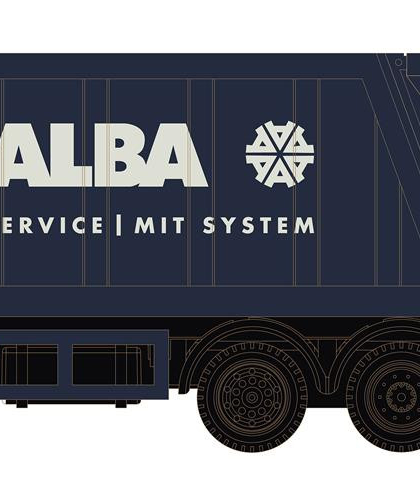 MAN Refuse Lorry ALBA N Gauge – Lemke Minis LC4661