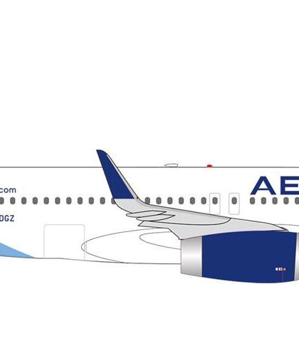 AEGEAN AIRLINES SX-DGZ AIRBUS A320 – Herpa 536547