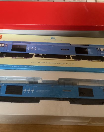 Hornby Rail Express Special Edition  Class 60 Teenage Spirit DCC fitted  pre owned but as new