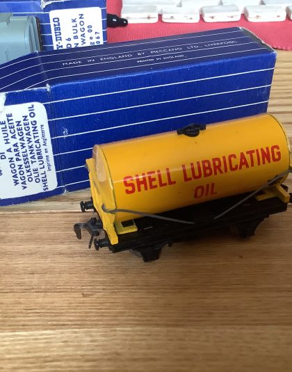 Hornby Dublo D1 Tank Wagon Shell Lubricating Oil