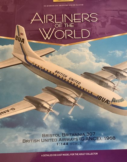 Bristol Britannia 307 British United Airways  G-ANCE 1:144 Scale -Corgi Aviation Archive 51505