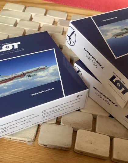 LOT POLISH AIRLINES BOEING 737 MAX 8 SP-LVD – Herpa 536790
