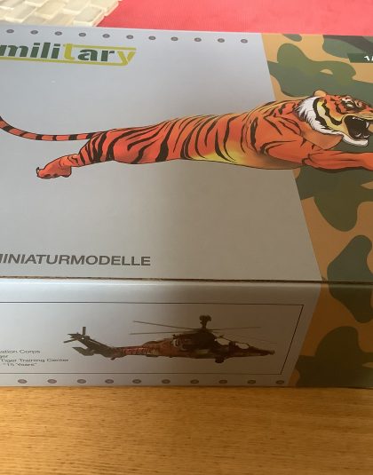 AIRBUS EC665 Helecopter GERMAN ARMY AVIATION TIGER 74+64 (1:72) -Herpa 580793