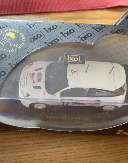 Ford Focus WRC SEP-11-2001 New Zealand – Ixo 1:43 Scale