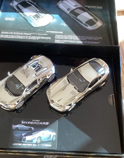 Scalextric Hypercars Chrome Mercedes and McLaren – Limited Edition