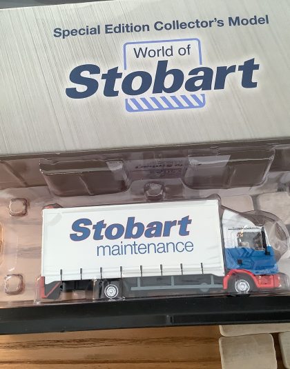 Stobart Maintenance MAN Lorry  – Atlas Editions 1:76Scale