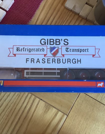 Gibbs of Fraserburgh  Fridge Trailer   –  Corgi cc19902