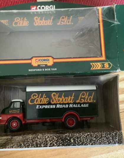 Eddie Stobart  Bedford S Box  Van – Corgi 1:50 scale 19306