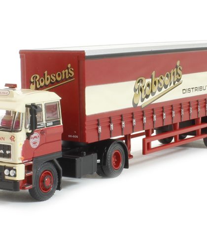 Robsons  DAF 2800 40ft Curtainside – Oxford Diecast 76D28001