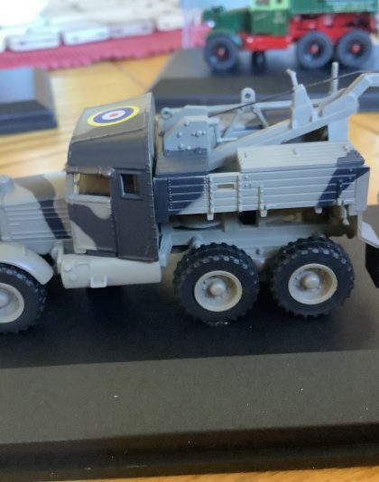 8th Armoured Division Italy  Scammell Pioneer Wrecker – Oxford Diecast 76SP006