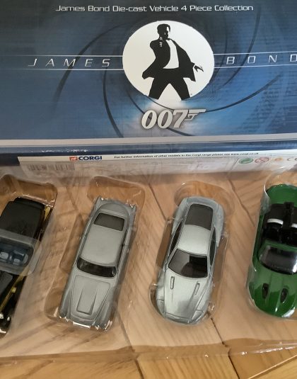 James Bond 4 Car Set  – Corgi 605802